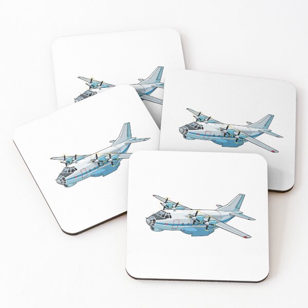 Item preview, Four Engine Turboprop Tactical Cargo Aircraft Art Antonov A 12 designed and sold by Combat Skies.