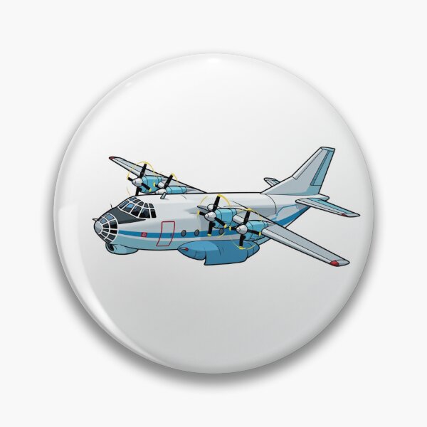 Item preview, Four Engine Turboprop Tactical Cargo Aircraft Art Antonov A 12 designed and sold by Combat Skies.