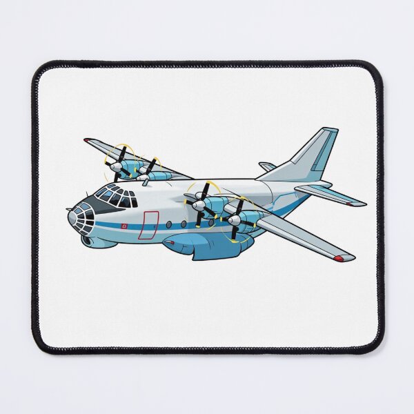 Item preview, Four Engine Turboprop Tactical Cargo Aircraft Art Antonov A 12 designed and sold by Combat Skies.