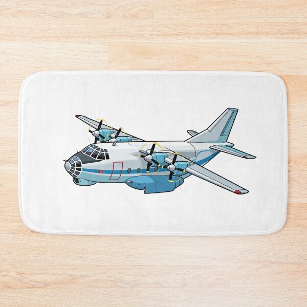 Item preview, Four Engine Turboprop Tactical Cargo Aircraft Art Antonov A 12 designed and sold by Combat Skies.