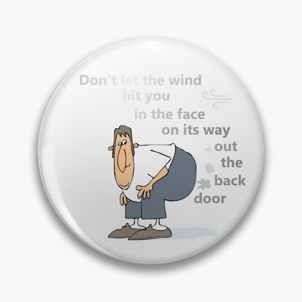 Item preview, Don't Let the Wind Hit You in the Face designed and sold by TeesMePlz.