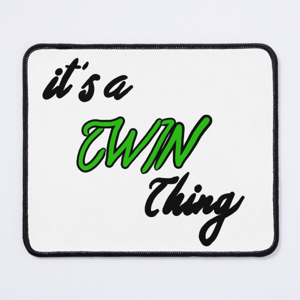 Item preview, It's a TWIN thing - Green  designed and sold by cherrynat1.