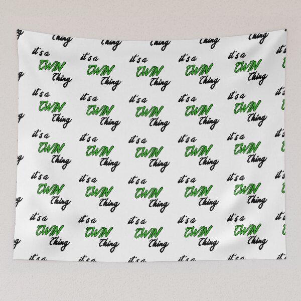 Item preview, It's a TWIN thing - Green  designed and sold by cherrynat1.