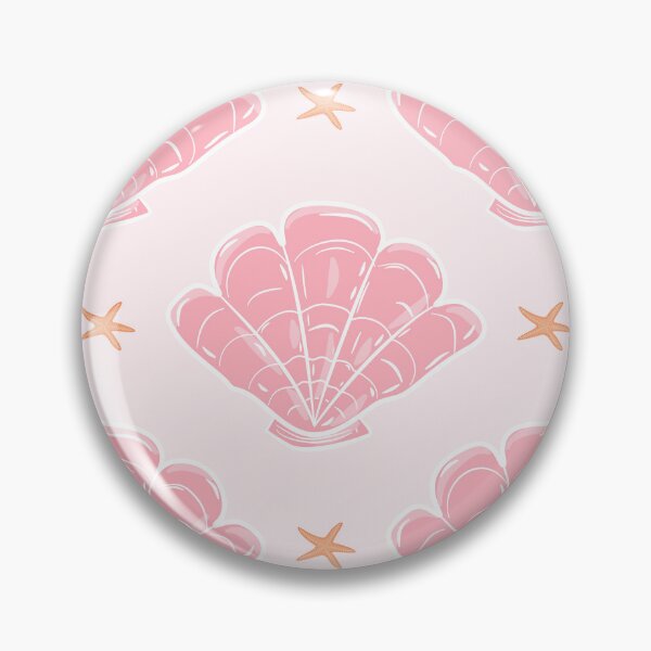 Item preview, Classy Cute Pink Sea Shell and Starfish Pattern designed and sold by Chercheryellow.
