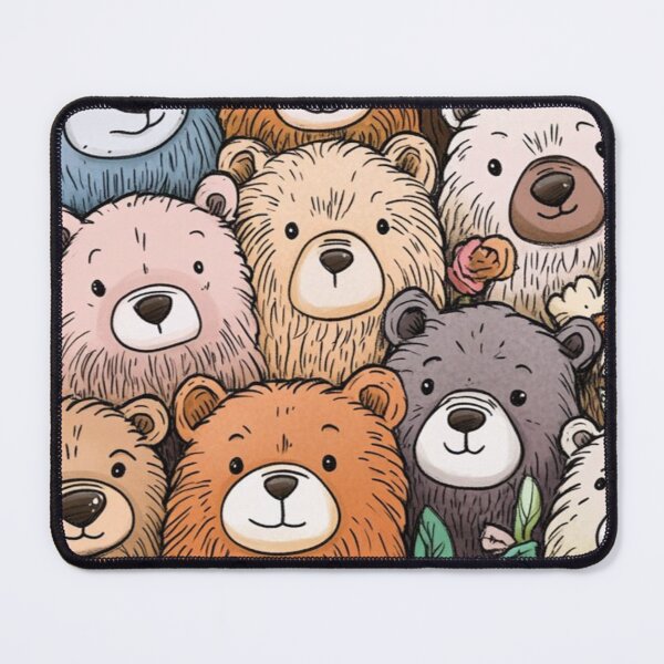 Item preview, Seamless Bears pattern designed and sold by GraphicMondaze.