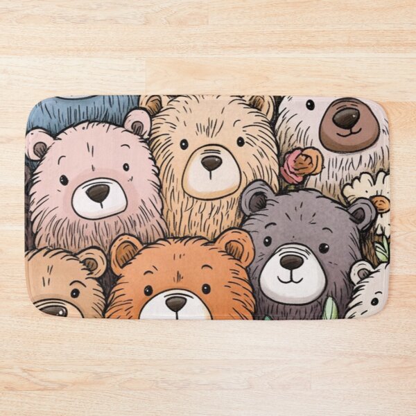 Item preview, Seamless Bears pattern  designed and sold by GraphicMondaze.