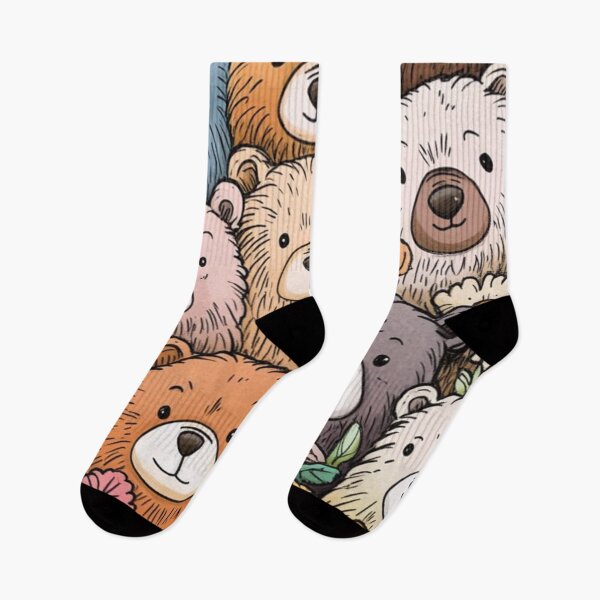 Item preview, Seamless Bears pattern  designed and sold by GraphicMondaze.