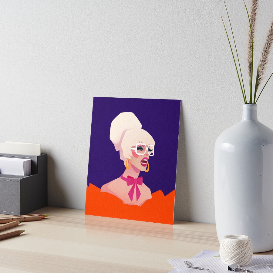 Item preview, Art Board Print designed and sold by RikDrawsThings.