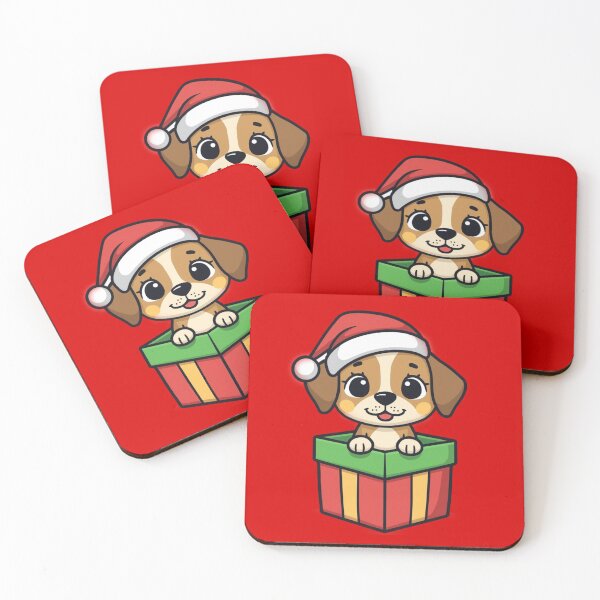 Item preview, Cute Christmas Dog Cartoon designed and sold by CHMOULA.