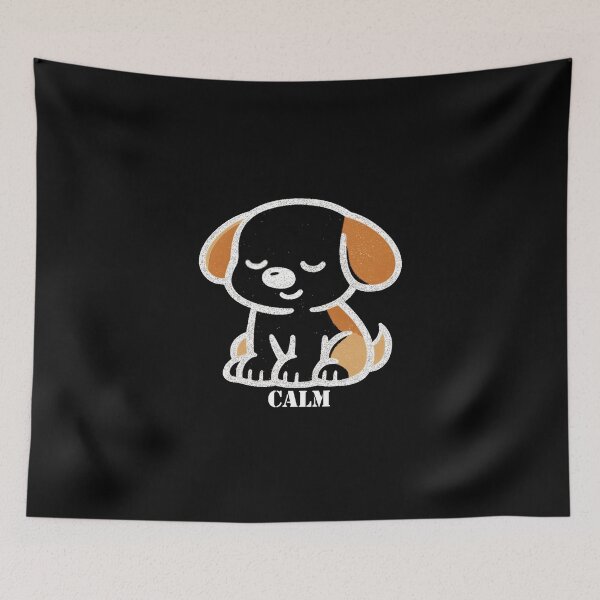 Item preview, Retro Chill Pup Design for Dog Lovers designed and sold by Mystic & Celestial Art.