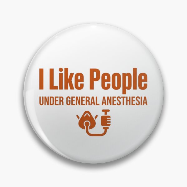 Item preview, I Like People Under General Anesthesia Funny Medical Graphic for Nurse designed and sold by chattsuede.