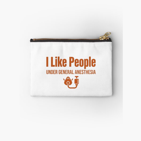 Item preview, I Like People Under General Anesthesia Funny Medical Graphic for Nurse designed and sold by chattsuede.