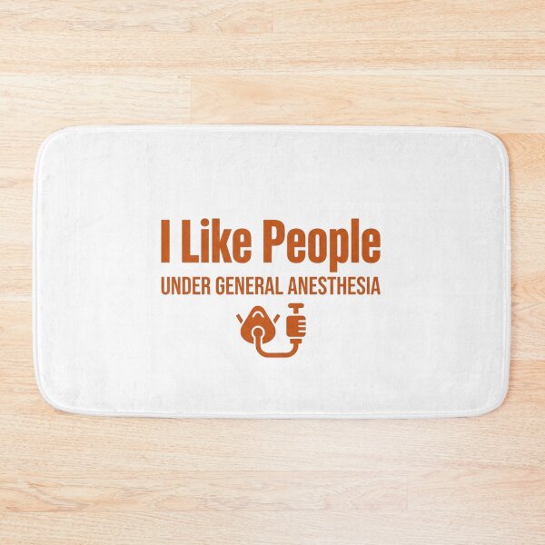 Item preview, I Like People Under General Anesthesia Funny Medical Graphic for Nurse designed and sold by chattsuede.