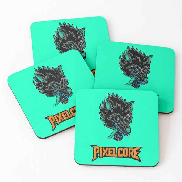 Item preview, Wolf Pixel Art {PIXELCORE} designed and sold by PIXELCORE-TEE.