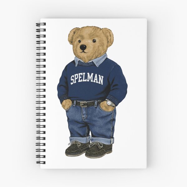 Item preview, Spelman University vintage teddy man designed and sold by seaysaltcreates.