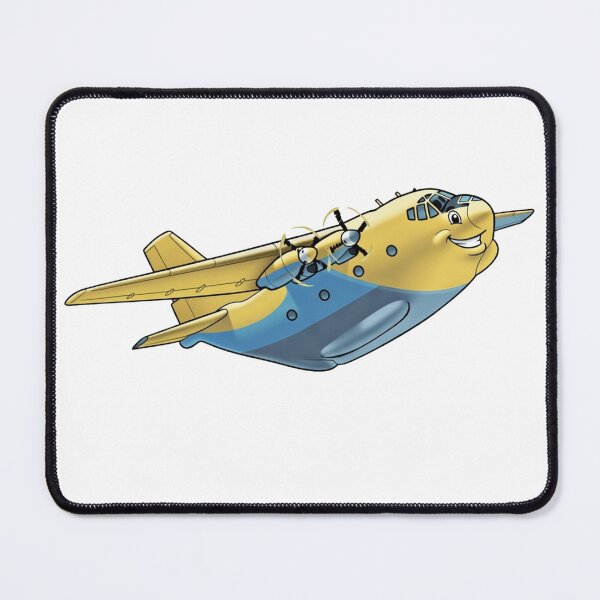 Item preview, Four Engine Turboprop Tactical Cargo Plane Art designed and sold by Combat Skies.