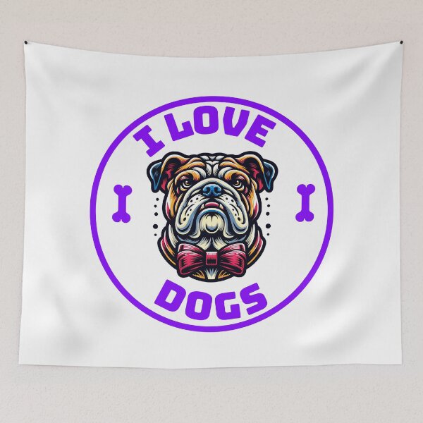 Item preview, I love dogs designed and sold by ReneMM.