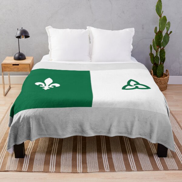 Item preview, Alternate Franco-Ontarian Flag designed and sold by abbeyz71.