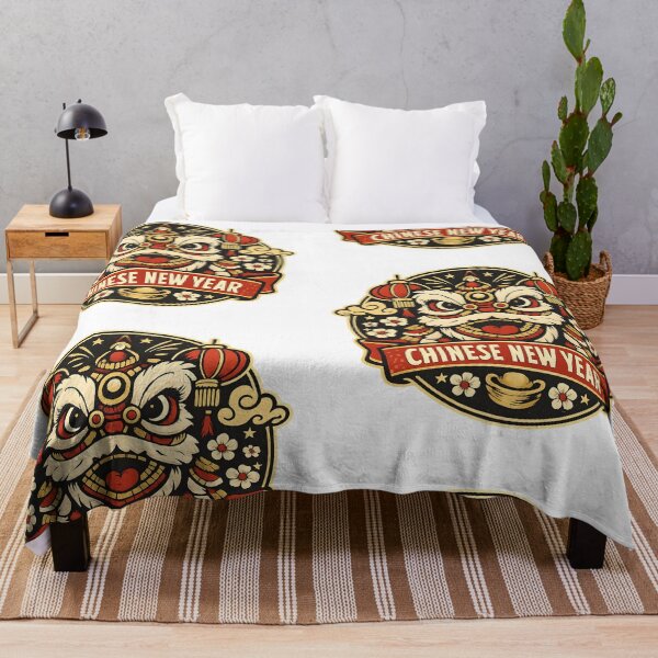 Item preview, Vintage Chinese New Year – Retro Lunar Celebration Logo designed and sold by Dax Studio.