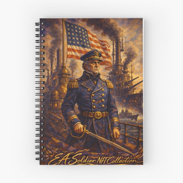 Item preview, Admiral David Farragut, EA Soldier NFT Collection, Admirals Series designed and sold by EASNFTCOL.