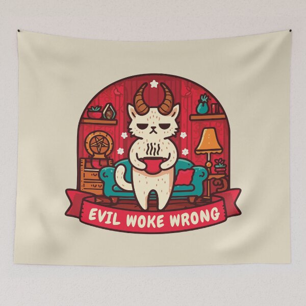 Item preview, Evil Woke Wrong  designed and sold by Scaryzz.