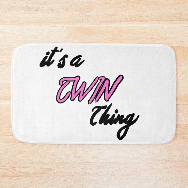Item preview, It's a TWIN thing - Pink designed and sold by cherrynat1.