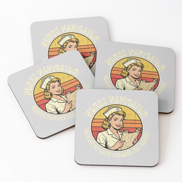 Item preview, Nurse Navigator Retro Vintage Emblem Design for Healthcare Professional designed and sold by chattsuede.