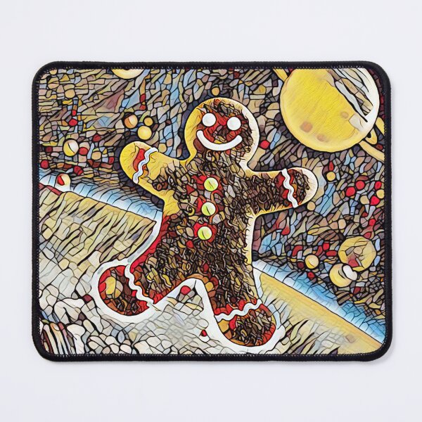Item preview, Glass Stain Space Gingerbread Man designed and sold by shaang.