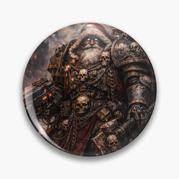 Item preview, Santa: The Yuletide Inquisitor - Grim Dark designed and sold by BadaBingBear.