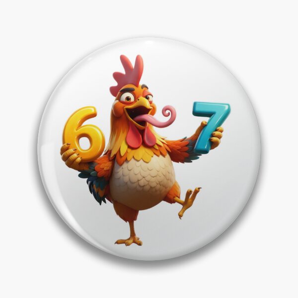 Item preview, 67-F-CAW-F crazy Screaming Chicken screaming designed and sold by w66aboo.