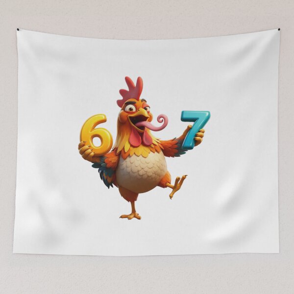 Item preview, 67-F-CAW-F crazy Screaming Chicken screaming designed and sold by w66aboo.