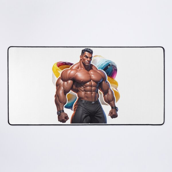 Item preview, Muscle Vortex: Power Meets Color in Heroic Form designed and sold by ForeverPrintsOK.