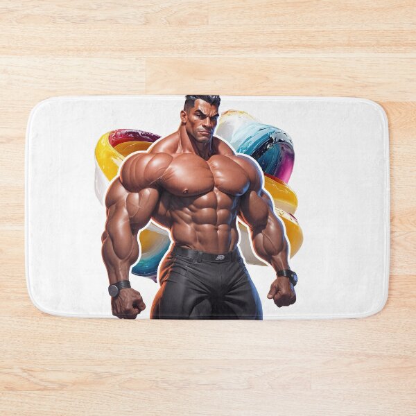 Item preview, Muscle Vortex: Power Meets Color in Heroic Form designed and sold by ForeverPrintsOK.