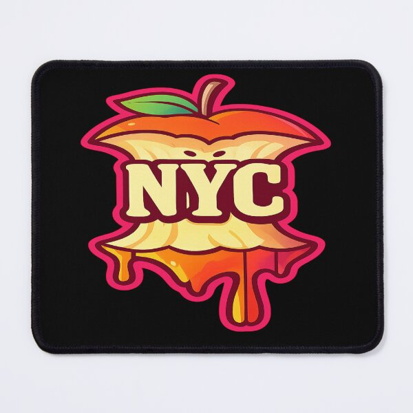 Item preview, NYC Big Apple Core Drip Sticker designed and sold by POD DYNASTY | Original Print On Demand T-Shirt Graphics.