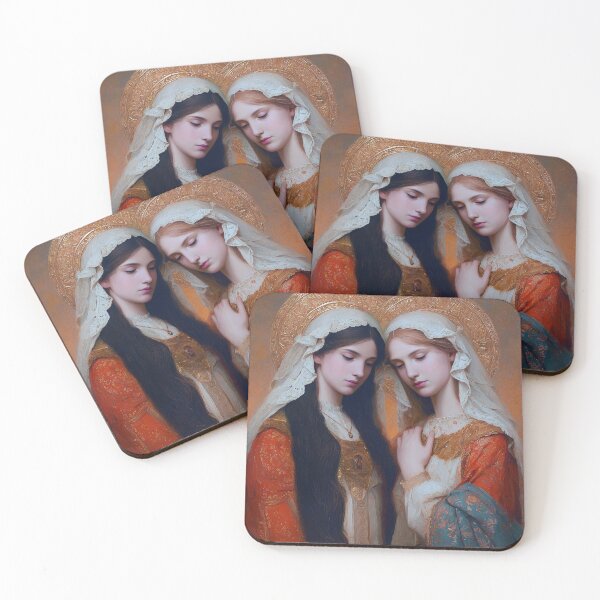 Item preview, Saint Victoria and Saint Anatolia designed and sold by SanctifiedSouls.