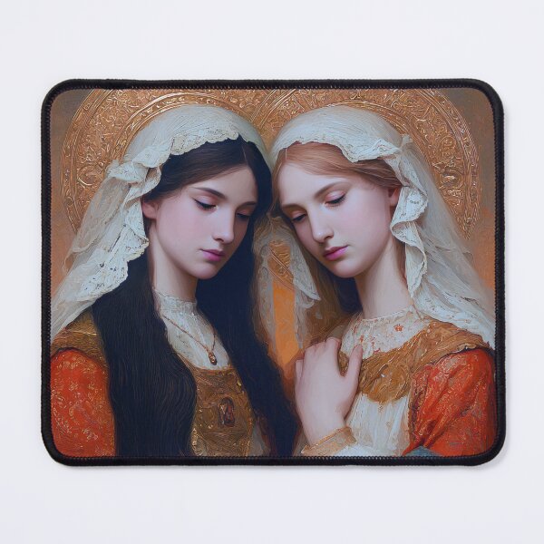 Item preview, Saint Victoria and Saint Anatolia designed and sold by SanctifiedSouls.