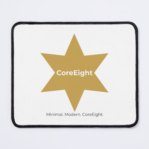Item preview, CoreEight Star Logo – Minimalist Gold Star Brand Design for T-Shirts, Stickers & Mugs designed and sold by CoreEight.