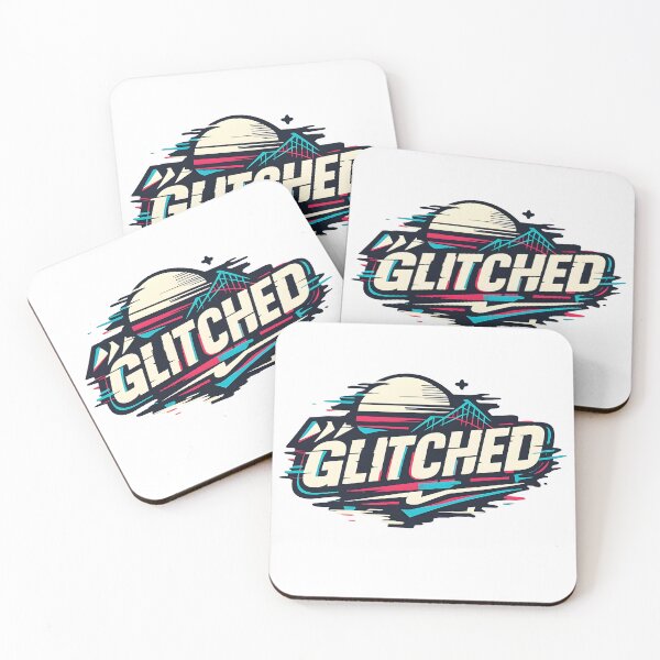 Item preview, Glitched Aesthetic – Retro Digital Error Logo designed and sold by Dax Studio.