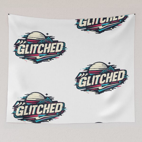 Item preview, Glitched Aesthetic – Retro Digital Error Logo designed and sold by Dax Studio.