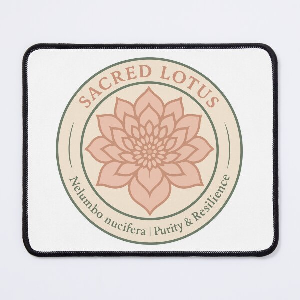 Item preview, Sacred Lotus Symbol of Purity – Nelumbo nucifera designed and sold by WildlifeInc.