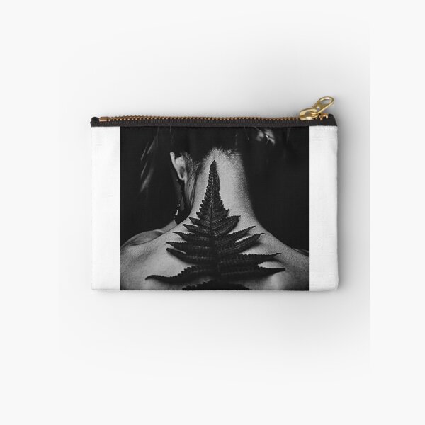 Item preview, Fern Spine - Moody Black & White Botanical Portrait Wall Art designed and sold by Prayful.
