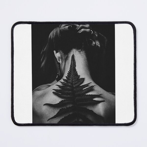 Item preview, Fern Spine - Moody Black & White Botanical Portrait Wall Art designed and sold by Prayful.