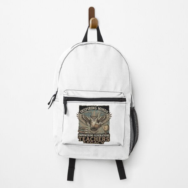 Item preview, Inspiring Minds Empowering Generations Teachers Legacy Vintage Academic Illustration designed and sold by chattsuede.