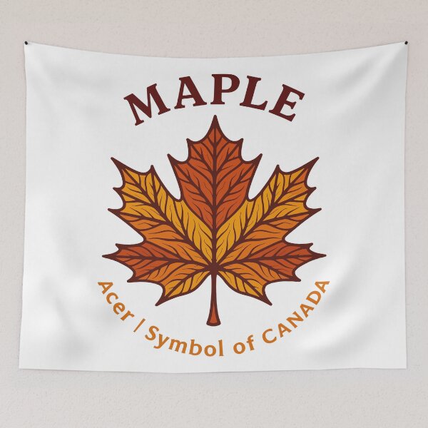 Item preview, Maple Leaf Emblem – Acer Symbol of Canada designed and sold by WildlifeInc.