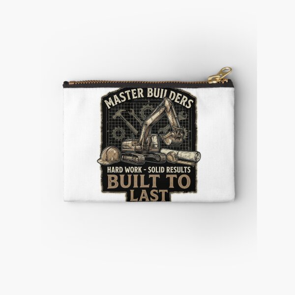 Item preview, Master Builders Hard Work Solid Results Vintage Emblem designed and sold by chattsuede.