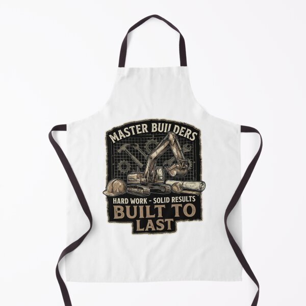 Item preview, Master Builders Hard Work Solid Results Vintage Emblem designed and sold by chattsuede.