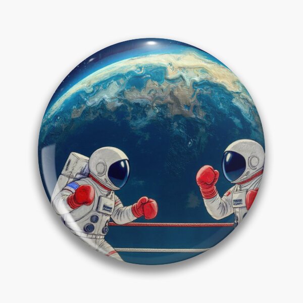 Item preview, Cosmic Boxing Match Above Earth designed and sold by DoronB.