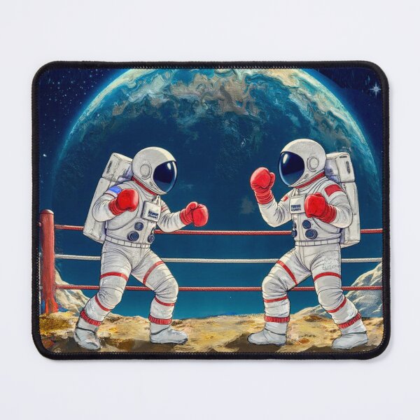 Item preview, Cosmic Boxing Match Above Earth designed and sold by DoronB.