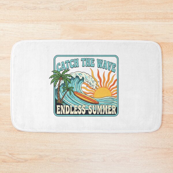 Item preview, Catch The Wave: Vintage Retro Surf Endless Summer Beach Art designed and sold by DailyVibesMerch.