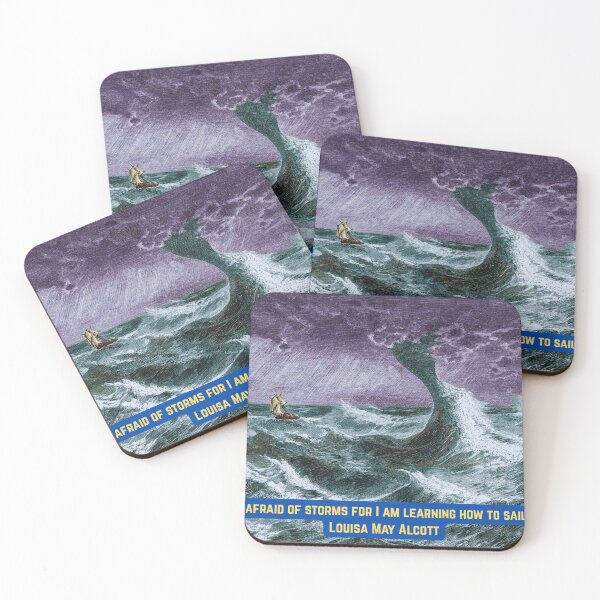 Item preview, "I am not afraid of storms for I am learning how to sail my ship"  designed and sold by NoisyNosyNancy.